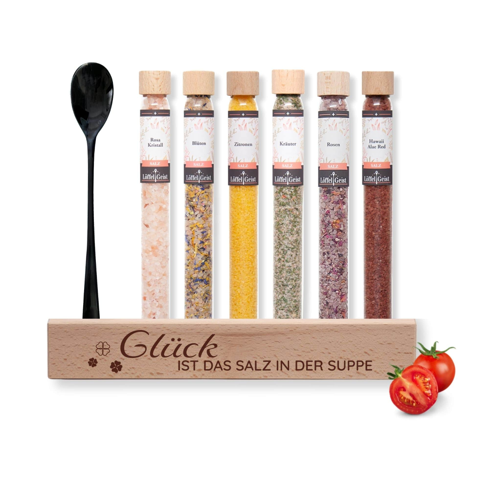 Preview: Gewürzset Glück ist das Salz in der Suppe